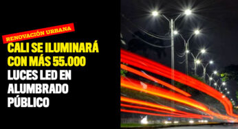 Cali se iluminará con más 55.000 luces led en alumbrado público