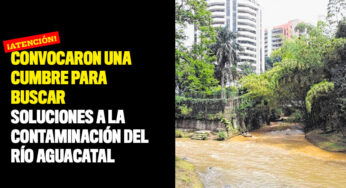 Convocaron una cumbre para buscar soluciones a la contaminación del río Aguacatal
