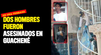 Dos hombres fueron asesinados en Guachené