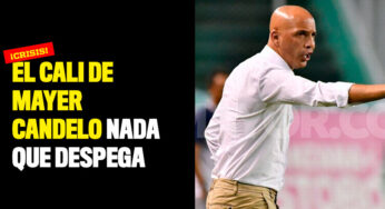 El Cali de Mayer Candelo nada que despega
