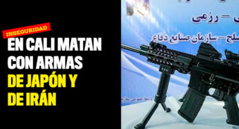 En Cali matan con armas de Japón y de Irán