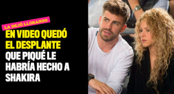 En video quedó el desplante que Piqué le habría hecho a Shakira