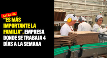 "Es más importante la familia", empresa donde se trabaja 4 días a la semana