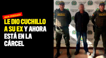 Le dio cuchillo a su ex y ahora está en la cárcel