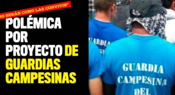 Polémica por proyecto de guardias campesinas que comparan con las 'Convivir'