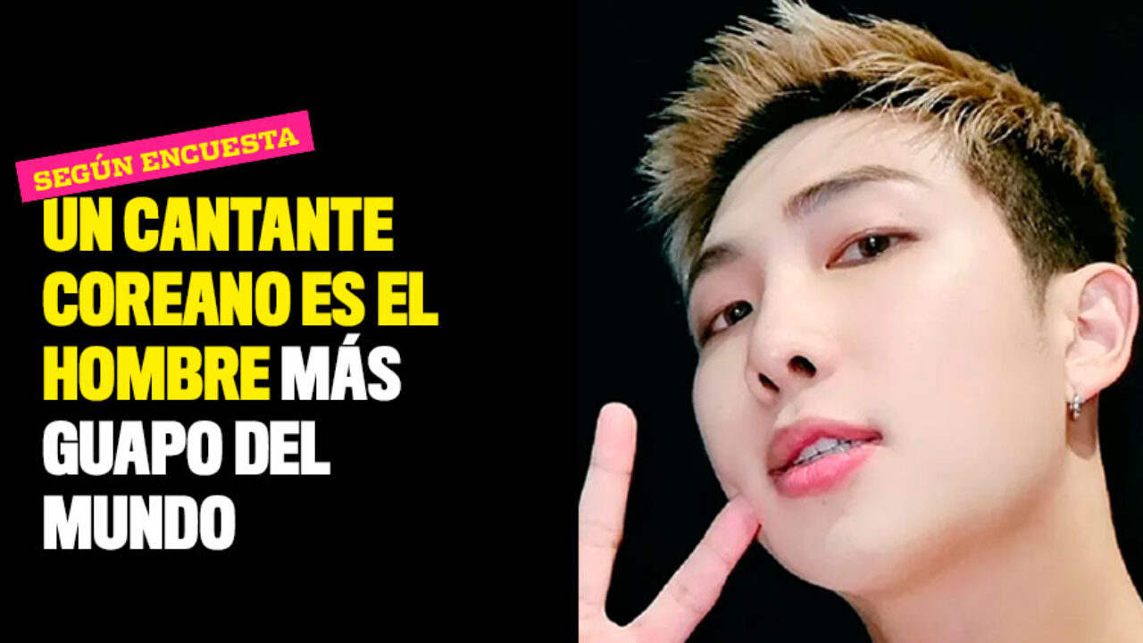 Un cantante coreano es el hombre más guapo del mundo