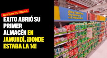 Éxito abrió su primer almacén en Jamundí, ¡donde estaba La 14!