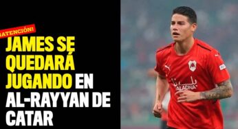 James se quedará jugando en Al-Rayyan de Catar