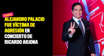 Alejandro Palacio fue víctima de agresión en concierto de Ricardo Arjona