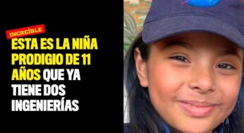 Esta es la niña prodigio de 11 años que ya tiene dos ingenierías