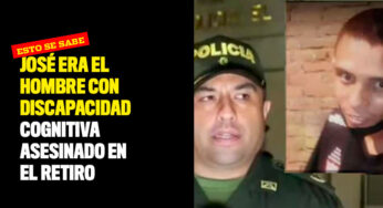 José era el hombre con discapacidad cognitiva asesinado en El Retiro