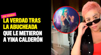 VIDEO: La verdadera historia tras la abucheada que le metieron a Yina Calderón