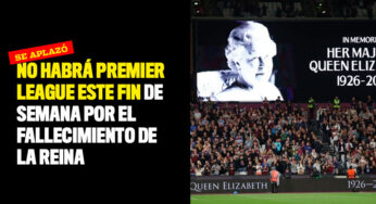 No habrá Premier League este fin de semana por el fallecimiento de la reina