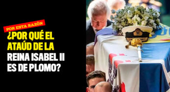 ¿Por qué el ataúd de la reina Isabel II es de plomo?