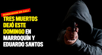 Tres muertos dejó este domingo en Marroquín y Eduardo Santos