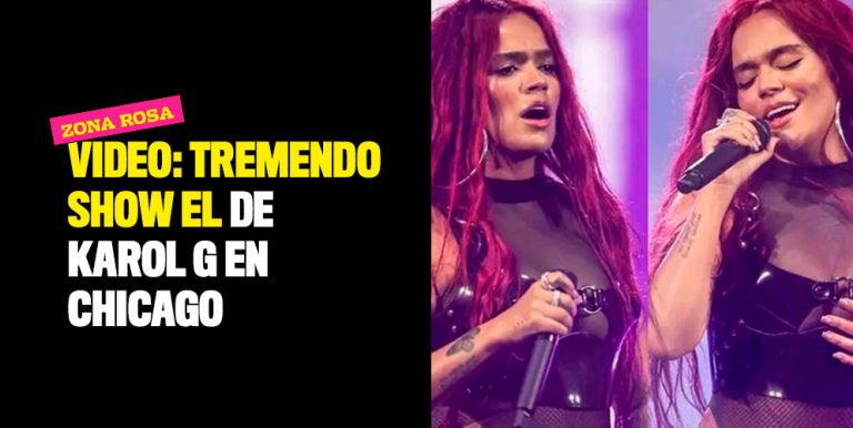 VIDEO: Tremendo Show El De Karol G En Chicago