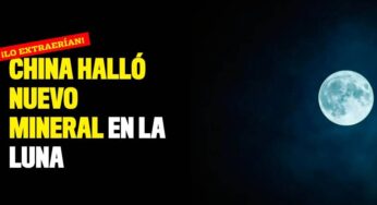 China halló nuevo mineral en La Luna