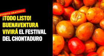 ¡Todo listo! Buenaventura vivirá el Festival del Chontaduro