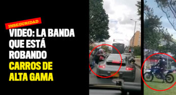 VIDEO: La banda que está robando carros de alta gama