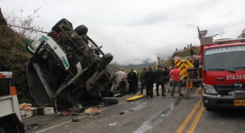 Esto dijo la empresa del bus que se accidentó en Nariño cuando venía a Cali
