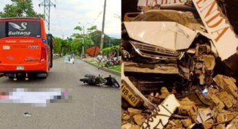 Dos personas muertas dejan accidentes en Cali este domingo