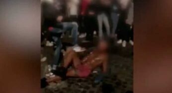 VIDEO: ¡Indignante! Hombres golpearon brutalmente a habitante de calle