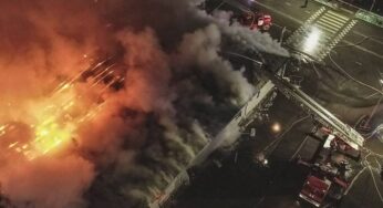 Video: 15 muertos es el saldo de un incendio en un bar de Rusia