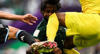 Así se rompió la mandíbula y el cráneo el jugador de Arabia Saudita que se perderá el resto del mundial