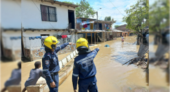 Reportan cierre en la vía Cali - Candelaria por desbordamiento del río Cauca