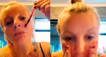Mascarilla casera para la cara con sangre menstrual causa polémica