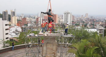 Indígenas Misak están indignados por la restauración de Sebastián de Belalcázar
