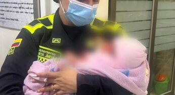 Policía rescató a recién nacida que fue abandonada en un andén en Cali 
