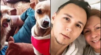 Video: Los perritos de Mauricio Leal lo visitaron en su tumba y así reaccionaron