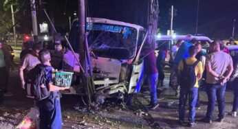 ¡Tremendo totazo! 5 heridos dejó accidente frente al parque de la Caña
