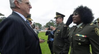 Mayor Marta Liliana Chaverra, la primera Policía en lucir su afro