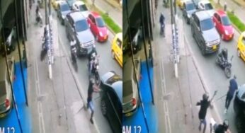 Video: Una cámara registró cómo asesinaron a alias 'Corroncho' y a su suegra