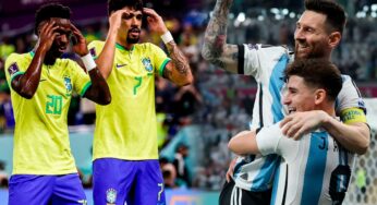 Argentina y Brasil, los representantes sudamericanos en los cuartos del Mundial