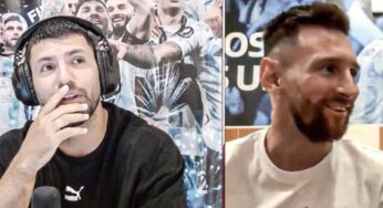 La charla del 'Kun' Agüero con Lionel Messi de la que todo mundo habla en redes
