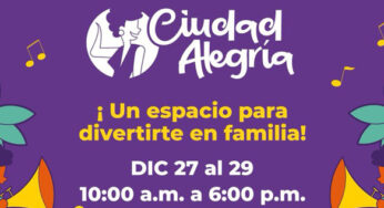 Ciudad Alegría, el espacio para la diversión familiar, las artes y las ciencias en la Feria de Cali
