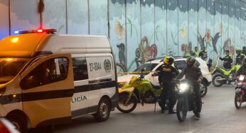 VIDEO: Una pareja fue la víctima del ataque sicarial en el túnel de Comfandi del Prado