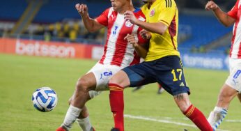 Selección Colombia debutó con empate ante Paraguay en el Suramericano Sub 20
