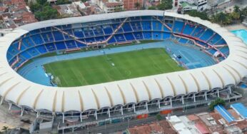 Grupo de damnificados de Rosas, Cauca, invitado de honor al partido inaugural del Sudamericano Sub-20