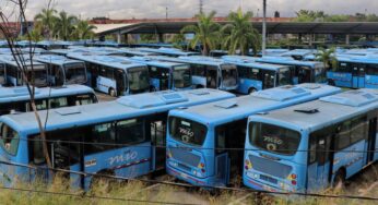 Hay 200 buses del MÍO que están pudriéndose en parqueaderos