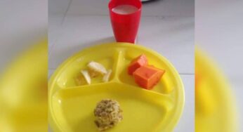 ¡Infame! Denuncian precarias porciones de comida que dan en colegios públicos de Cali