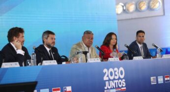 Lanzan candidatura de Uruguay, Argentina, Chile y Paraguay al Mundial de 2030