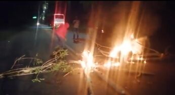 Bloquearon vía Puerto Tejada-Cali por incumplimiento de acuerdos