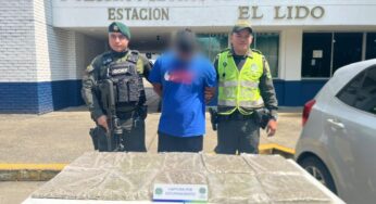 Iba en un carro repleto de marihuana y se dio a la fuga en El Lido