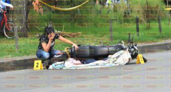 Yesid era el joven que se mató en un accidente en el barrio Las Delicias