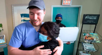 Youtuber “MrBeast” pagó la operación de 1.000 personas ciegas para que pudieran ver