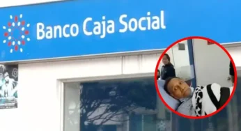 En camilla tuvo que llegar un paciente con cáncer a reclamar su pensión